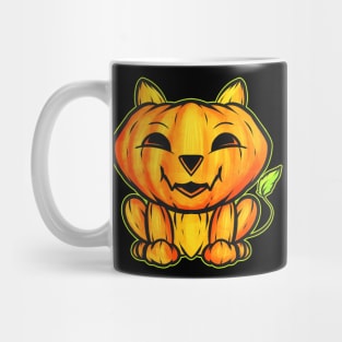 Pumpcat Pumpkin Cat Or Dog Halloween Mug